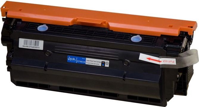 Картридж SAKURA CF461X (HP 656X) для HP Color LaserJet Enterprise M652dn,  M652n, M653dn,  M653x, голубой, 22000 к.