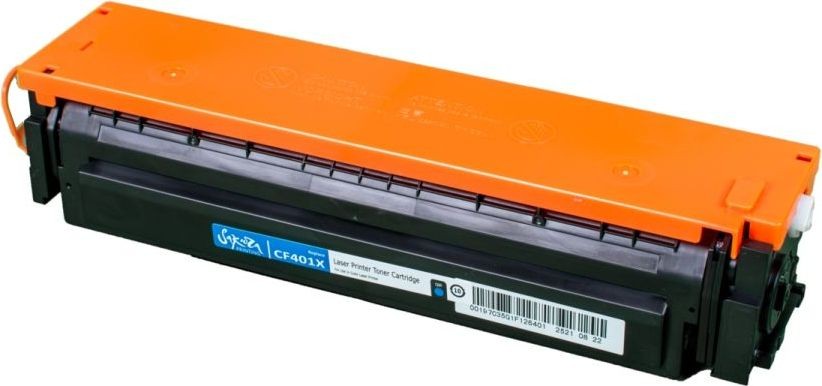 Картридж SAKURA CF401X для HP  Color LaserJet Pro M252n, M252dn, MFP277dw, 277n, голубой, 2300 к.