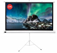 Экран Cinema S&#039;OK SCPST-221x124GR 100&#039;&#039; 16:9 напольный, на треноге, Matt White, серый корпус