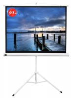 Экран Cinema S&#039;OK SCPST-240x180 118&#039;&#039; 4:3 напольный, на треноге, Matt White, белый корпус