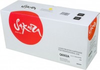 Картридж SAKURA Q6002A  для LaserJet 1600, 2600n, 2605, 2605dn, 2605dtn, CM1015MFP, CM1017MFP, желтый, 2000 к.