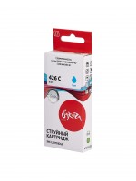 Струйный картридж Sakura 4557B001 (426 C) для Canon PIXMA iP4840;MG5140/5240/6140/8140, голубой, 8,4 мл., 800 к.