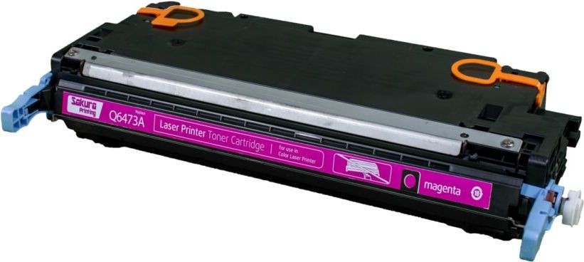 Картридж SAKURA Q6473A для HP Color LaserJet 3600, 3600n, 3600dn, пурпурный, 4000 к.