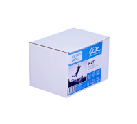 Фотобумага S&#039;OK матовая, формат А5 (127x178мм), плотность 200г/м2, 500 листов