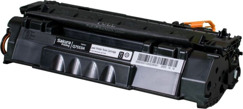 Картридж SAKURA Q7553A   для HP LaserJet P2011, P2012, P2013, P2014, P2015, M2717, черный, 3000 к.