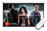 Экран Cinema S&#039;OK SCPSM-200x112FG Pro 90&#039;&#039; 16:9 настенно-потолочный, моторизованный, Fiberglass, белый корпус