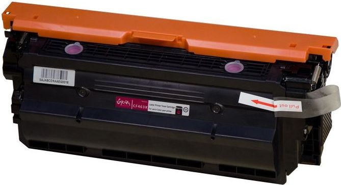 Картридж SAKURA CF463X ( HP 656X) для HP Color LaserJet Enterprise M652dn,  M652n, M653dn,  M653x, пурпурный, 22000 к..