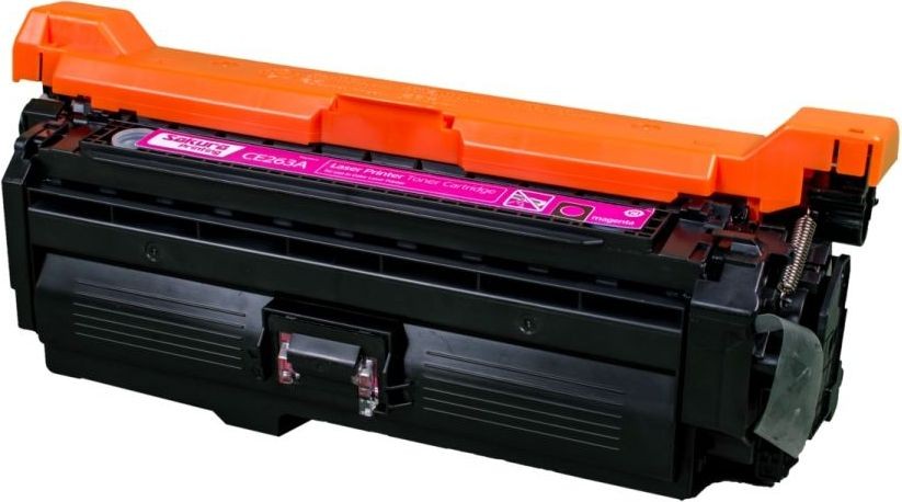 Картридж SAKURA CE263A для HP Color LaserJet CP4020, 4025, 4520, 4525, пурпурный, 11000 к.