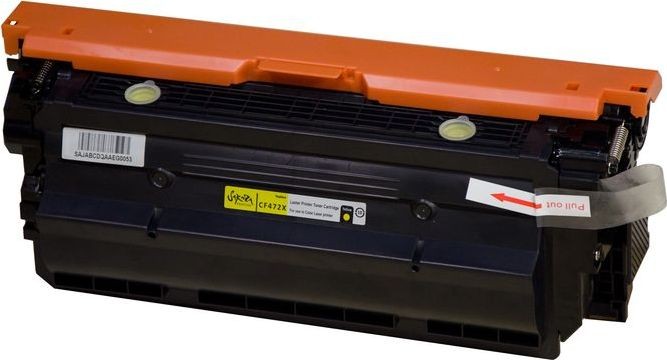 Картридж SAKURA CF472X ( HP 657X) для HP Color LaserJet Enterprise Flow M681dh,  M681f,  M681z, M682z, желтый, 23000 к.