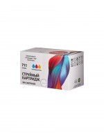 Струйный картридж Sakura P2V32A (№711 Tri-colour) для HP Designjet T120/T520 ePrinter, триколор, 73 мл. (3шт)