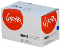 Картридж SAKURA 71B50C0 для Lexmark  CS317dn,  CS417dn,  CS517de,  CX317dn,  CX417dn,  CX417de,  CX517de, голубой, 2300 к.