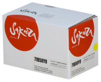 Картридж SAKURA 71B50Y0 для Lexmark  CS317dn,  CS417dn,  CS517de,  CX317dn,  CX417dn,  CX417de,  CX517de, желтый, 2300 к.