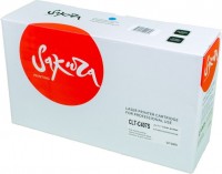 Картридж SAKURA CLTC407S для Samsung CLP-320, 325, CLX-3185, голубой, 1000 к.