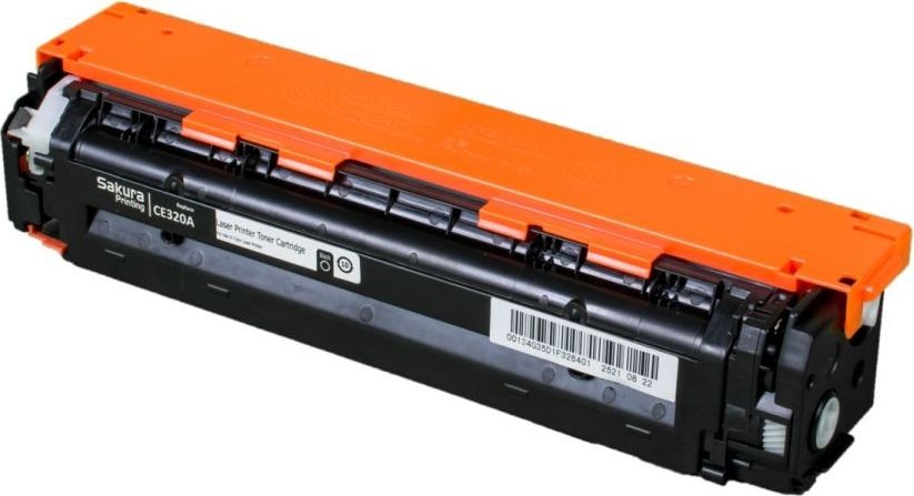 Картридж SAKURA CE320A для HP Color LJ PRO CP1525N, CP1525NW, черный, 2000 к.