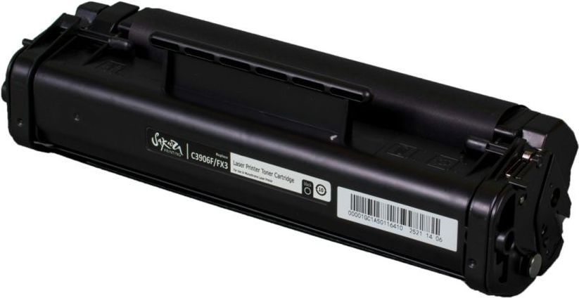 Картридж SAKURA C3906A/FX3 для HP LJ 5L, 6L, 3100, 3150, 1100, Canon L200, L250, L300, MP-L90, черный, 2500 к.