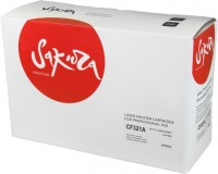 Картридж SAKURA CF321A для HP Color LaserJet Enterprise M680dn, M680f, M680z, голубой, 16 500 к.