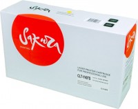 Картридж SAKURA CLTY407S для Samsung CLP-320, 325, CLX-3185, желтый, 1000 к.
