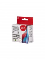 Струйный картридж Sakura CC640HE (№121 Black) для HP Deskjet D1660/D2530/D2545/D2560/D2660/D2680, черный, 18 мл., 600 к.