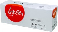 Картридж SAKURA TK1100 для Kyocera Mita 1124MFP, SF-1024, SF-1110, черный, 2100 к.