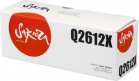 Картридж SAKURA Q2612X  для HP LJ 1010, 1012, 1015, 1020, 1022, 3015, 3020, 3030, черный, 3000 к.