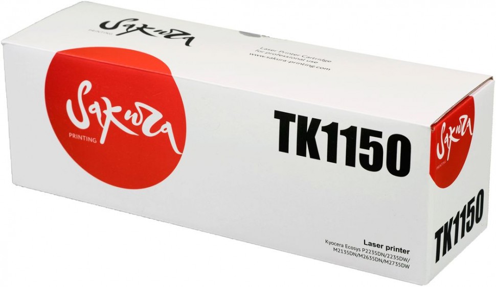 Картридж SAKURA TK1150 для Kyocera Mita ECOSYS m2135dn,  m2635dn,  m2735dw,  p2235dn, p2235dw, черный, 3000 к.