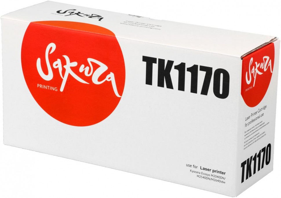 Картридж SAKURA TK1170 для Kyocera Mita ECOSYS m2040dn,  m2540dn,  m2640idw, черный, 7 200 к.