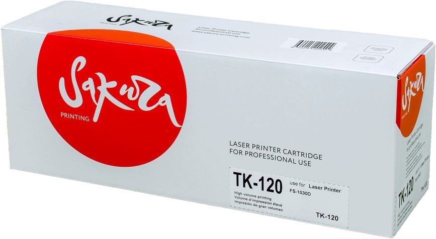 Картридж SAKURA TK120 для Kyocera Mita FS-1030D, черный, 7200 к.