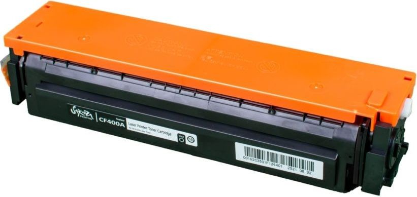 Картридж SAKURA CF400A для HP Color LaserJet Pro M252n, M252dn, MFP277dw, 277n , черный, 1500 к.