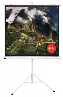 Экран Cinema S&#039;OK SCPST-183x183 102&#039;&#039; 1:1 напольный, на треноге, Matt White, белый корпус