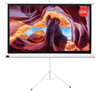 Экран Cinema S&#039;OK SCPST-186x105 84&#039;&#039; 16:9 напольный, на треноге, Matt White, белый корпус