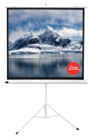 Экран Cinema S&#039;OK SCPST-200x200 111&#039;&#039; 1:1 напольный, на треноге, Matt White, белый корпус