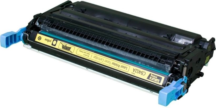 Картридж SAKURA CB402A для HP Color LaserJet CP4005, CP4005n, CP4005dn, желтый, 7500 к.