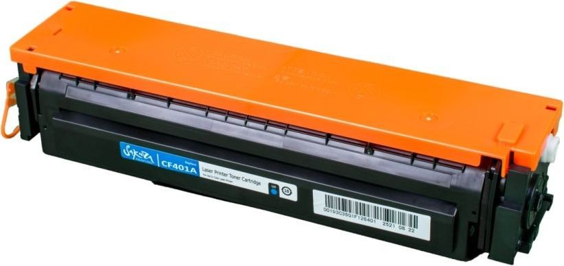 Картридж SAKURA CF401A для HP Color LaserJet Pro M252n, M252dn, MFP277dw, 277n , голубой, 1400 к.